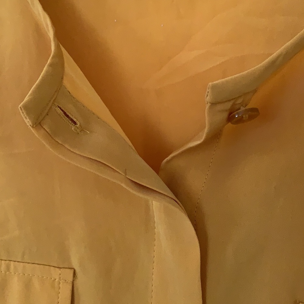 Mustard blouse - Picture 3 of 4